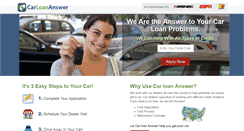 Desktop Screenshot of carloananswer.com